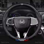 Branding Car Half Carbon Steering Wheel Cover - Image 4